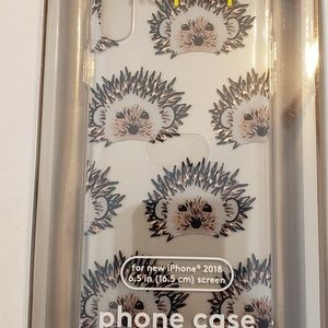 Iphone X Max Hedgehog Phone Case